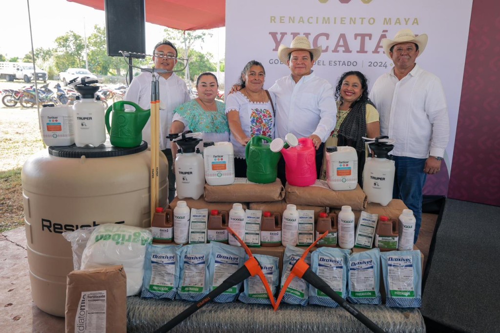Gobierno de Yucatán impulsa infraestructura rural y producción agrícola