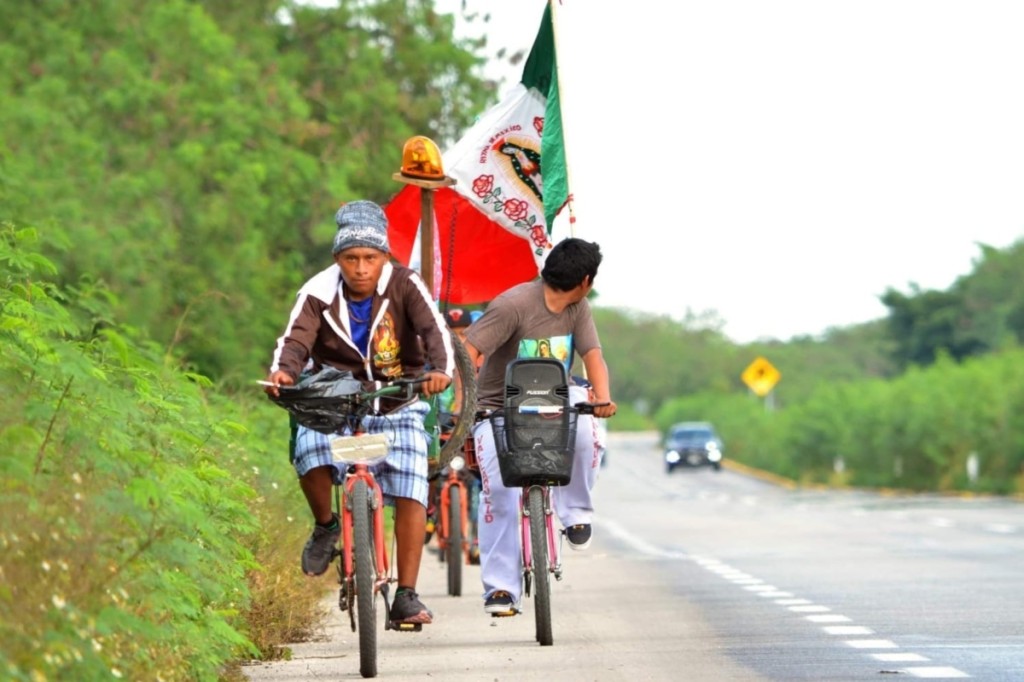 Comienzan a llegar “Antorchistas Guadalupanos” a Tizimín