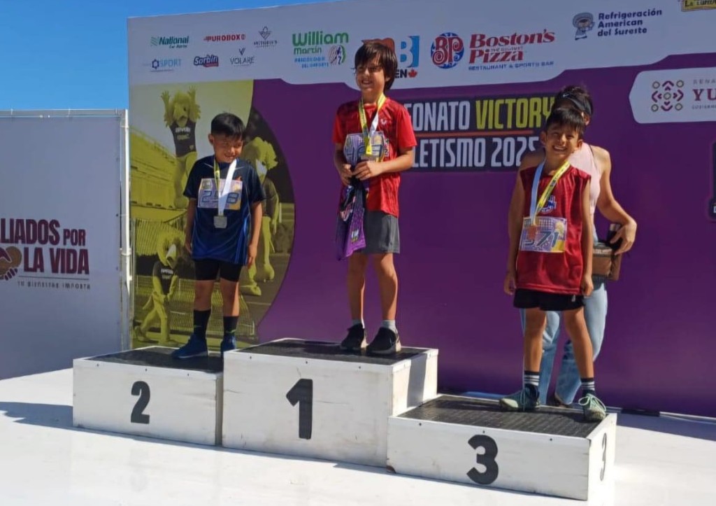 Tizimín sale victorioso en competencia de atletismo