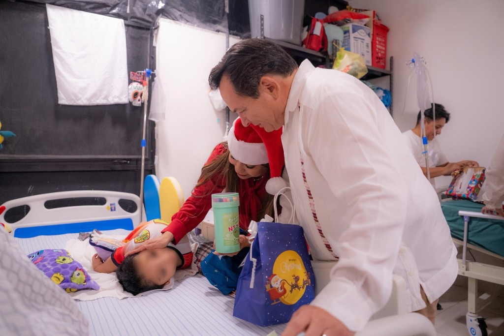 Infancias y juventudes de Casa Otoch celebran posada navideña