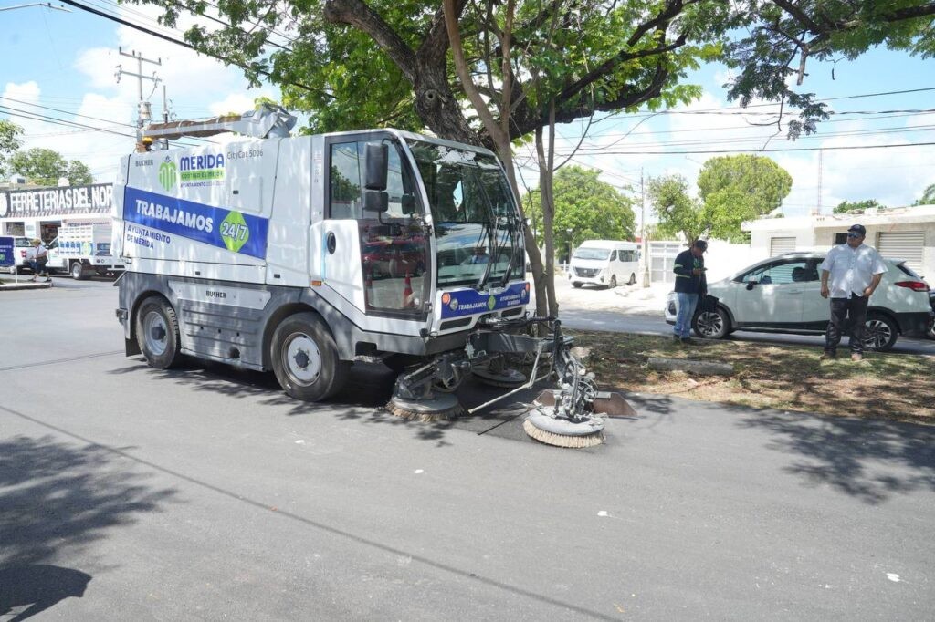 Seguir&aacute; apostando Ayuntamiento de M&eacute;rida a la limpieza de la ciudad, en el 2026