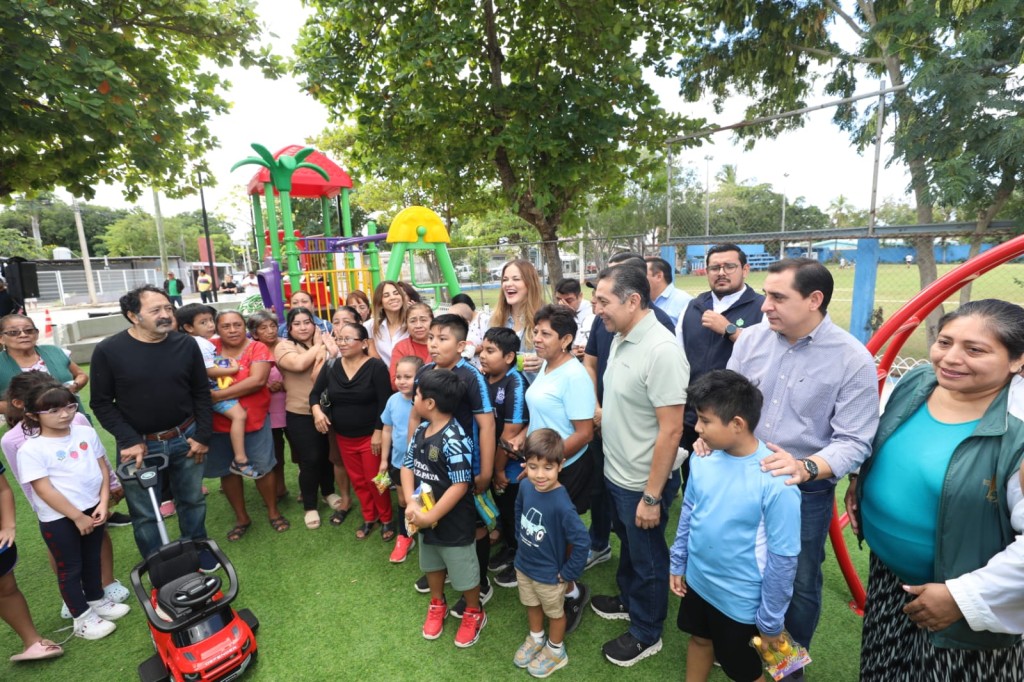 Cerramos el a&ntilde;o con m&aacute;s y mejores parques para las familias de M&eacute;rida: Cecilia Patr&oacute;n