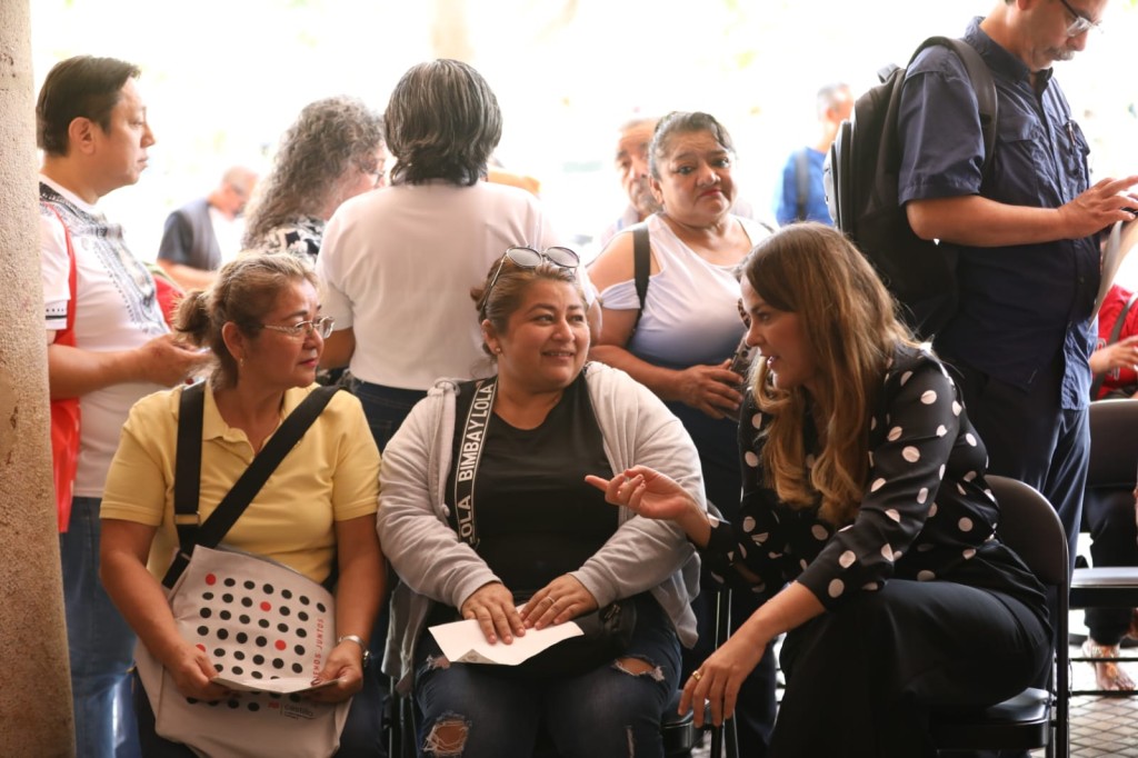 Agradece Cecilia Patrón pago de predial a los contribuyentes meridanos