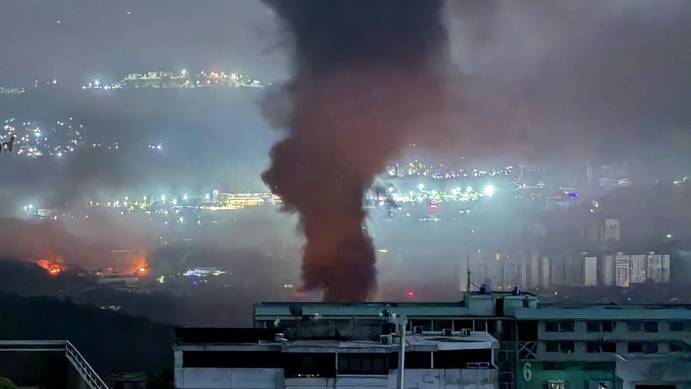 No fue la primera de lluvias de balas que cubri&oacute; el valle caraque&ntilde;o, pero s&iacute; la primera con sello exclusivamente extranjero