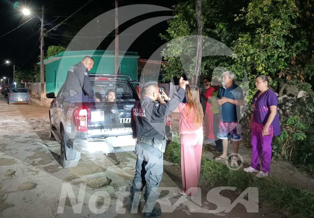 Lo sorprenden robando, lo atrapan y entregan a la polic&iacute;a, en Tizim&iacute;n