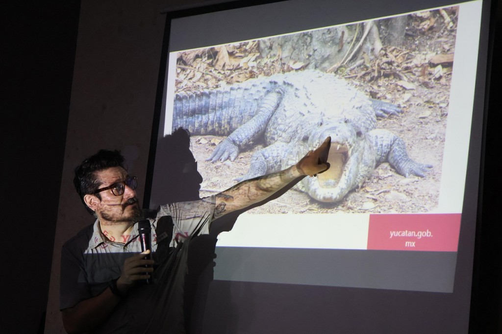 Capacita SDS en R&iacute;o Lagartos para el manejo seguro de cocodrilos
