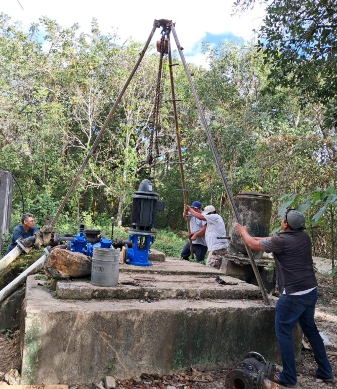 Mejora en el suministro de agua potable en Colonia Yucat&aacute;n
