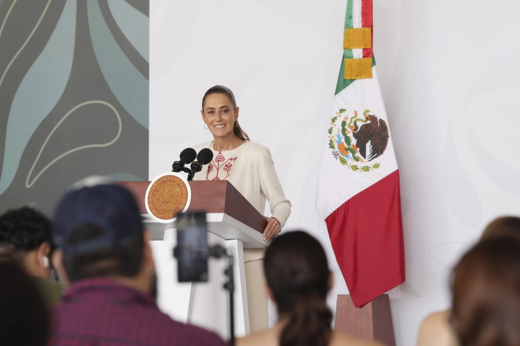 Claudia Sheinbaum informa hallazgo de la tumba 10 de Huitzo, en Oaxaca