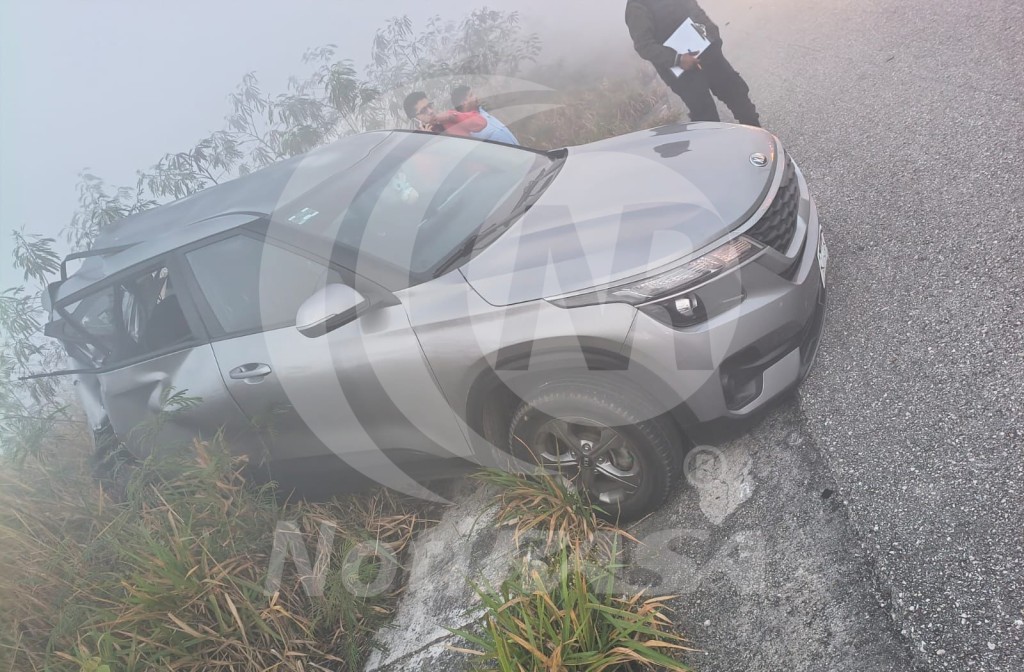 Se reporta accidente en carretera Tizimín-Sucilá, por neblina y humo de basurero