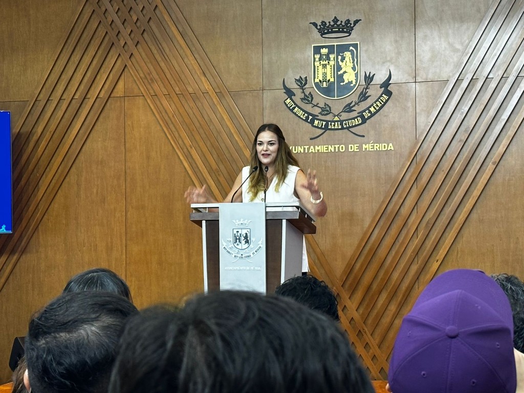 Presenta Cecilia Patrón avances del proyecto Mérida Verde