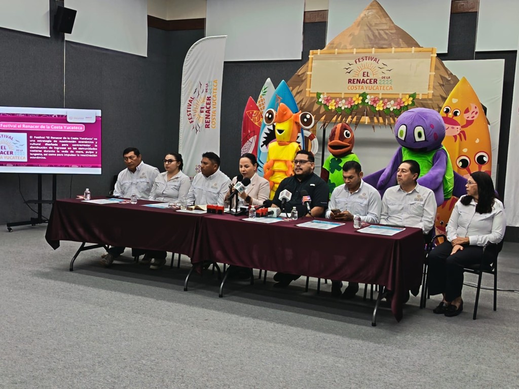 Promocionan festival Renacer de la Costa Yucateca