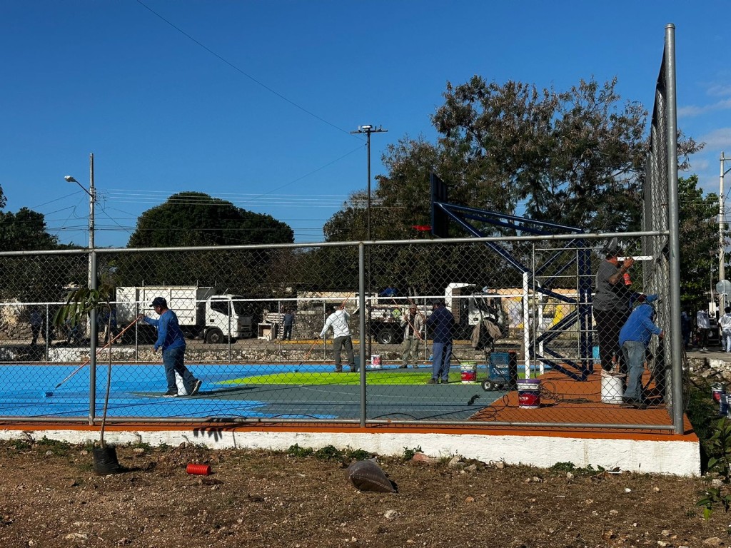 Realizan Mega operativo de limpieza en San Luis Sur Dzununcán