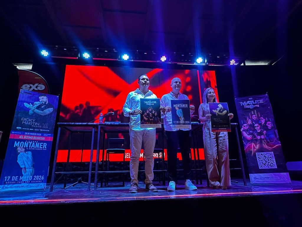 Anuncia Music Vibe grandes conciertos para este año, en Mérida