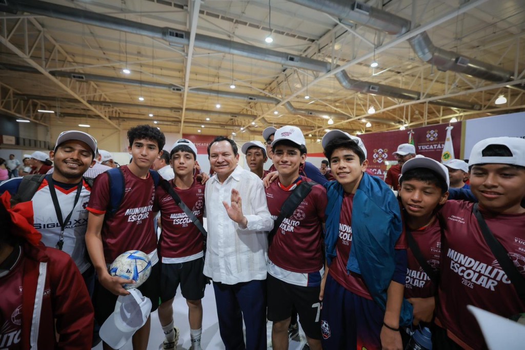 Inicia en Yucatán la etapa estatal del Mundialito Escolar 2026