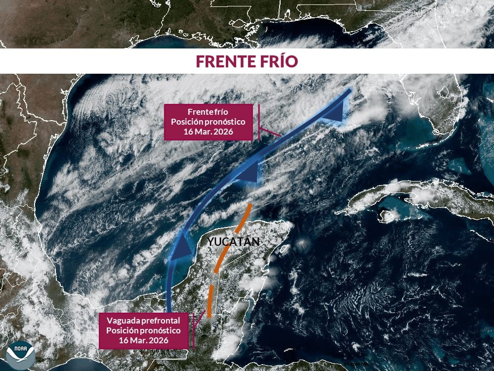 Traer&aacute; nuevo frente fr&iacute;o lluvias la pr&oacute;xima semana: Procivy