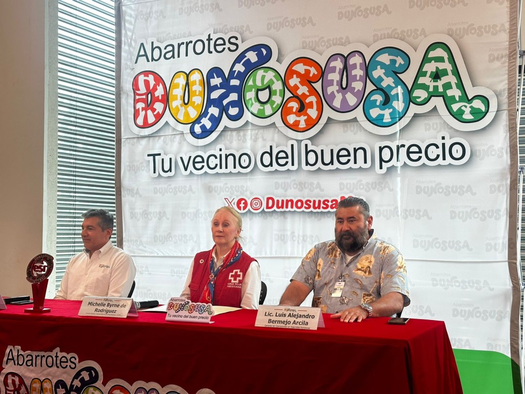 Inicia campaña de redondeo en Dunosusa a beneficio de la Cruz Roja Yucatán