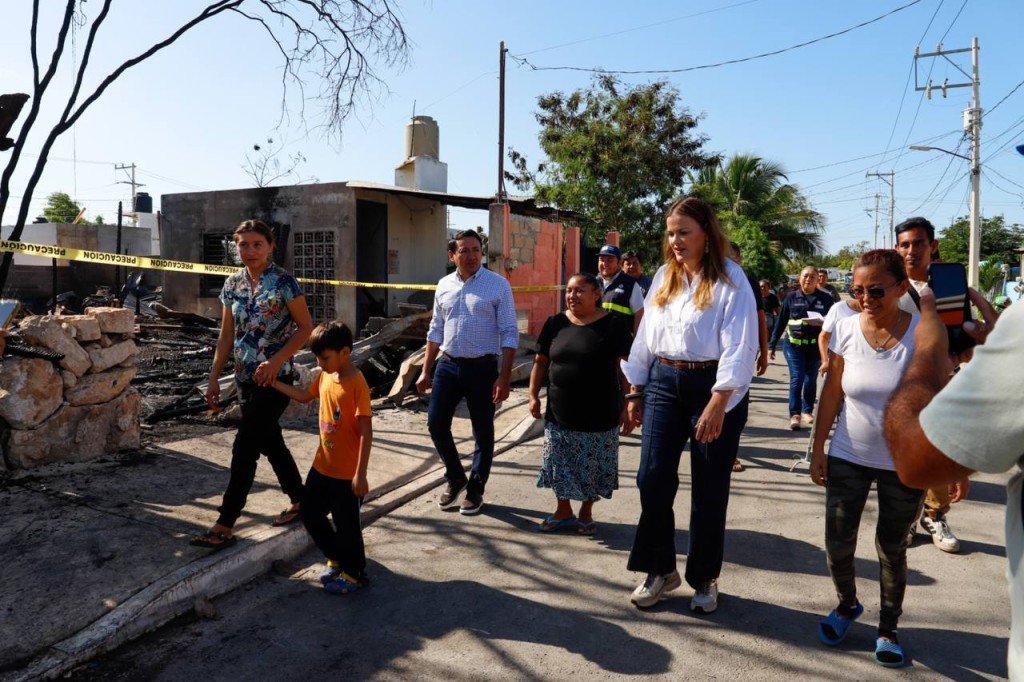 Brindar&aacute; ayuntamiento apoyo integral a familias afectadas por incendio