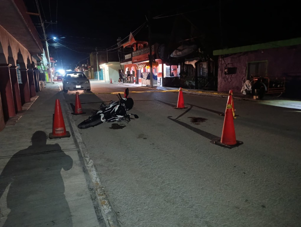 Lesionada mujer en la cabeza, por accidente en El Cuyo