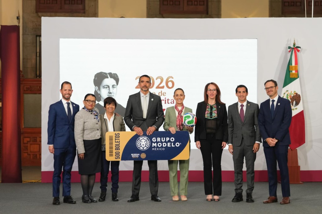 Mundial Social impulsará paz y deporte en México: presidenta Sheinbaum
