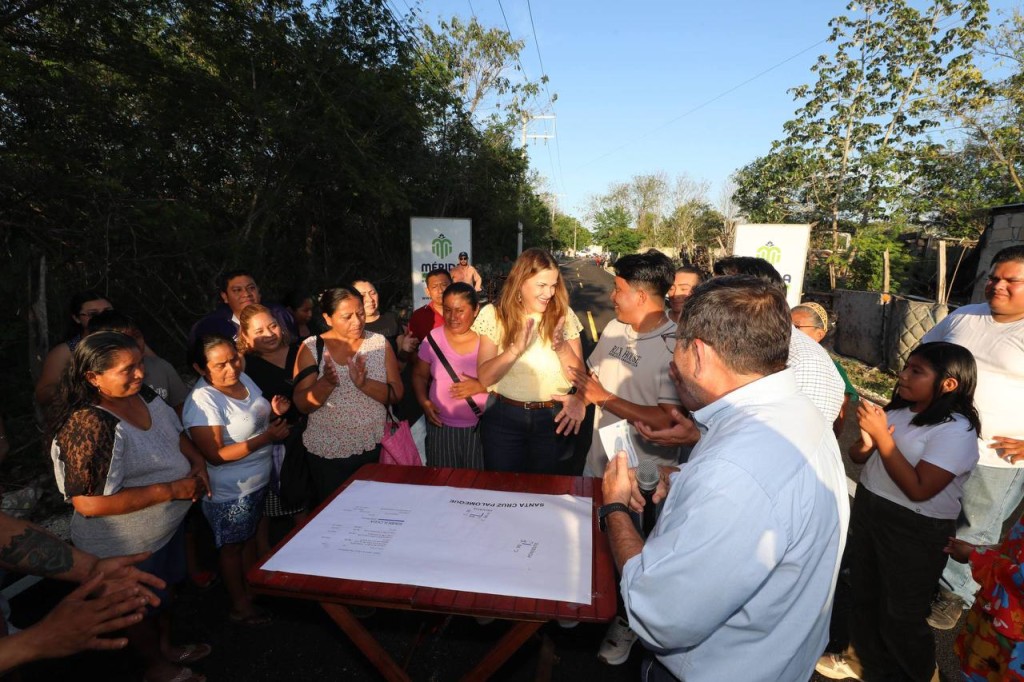 Con obras diarias mejoramos el entorno de cada comunidad: Cecilia Patrón