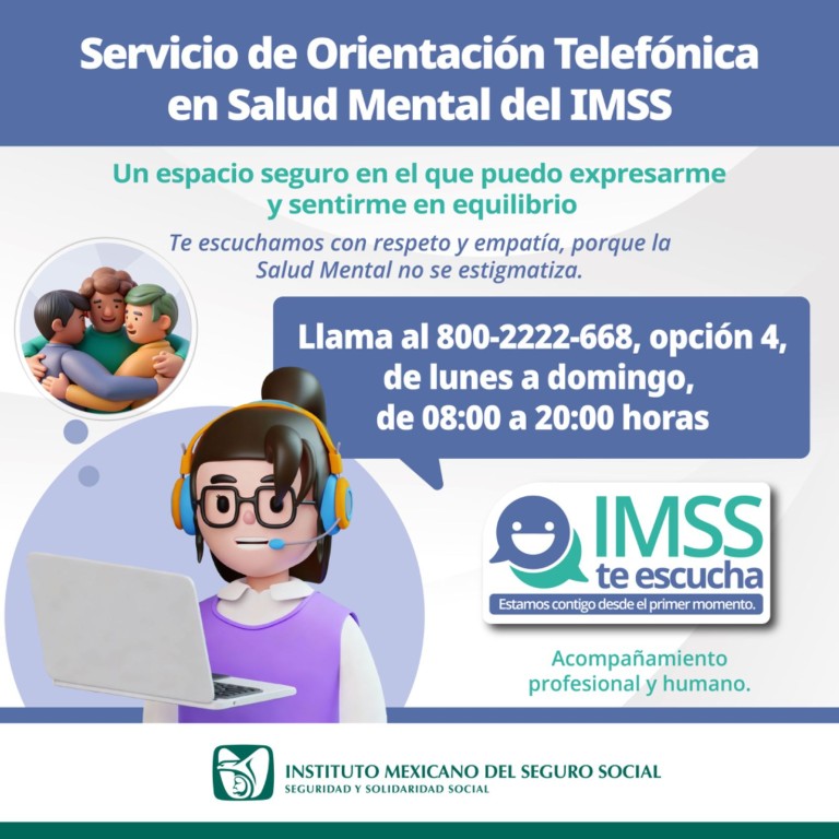 Informa IMSS Yucat&aacute;n sobre impacto de las emociones en la salud