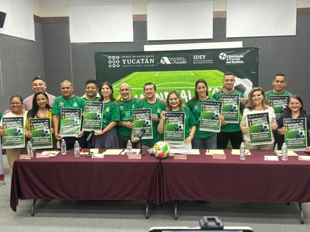 Realizar&aacute;n el Mundialito Inclusivo 2026, el 31 de mayo