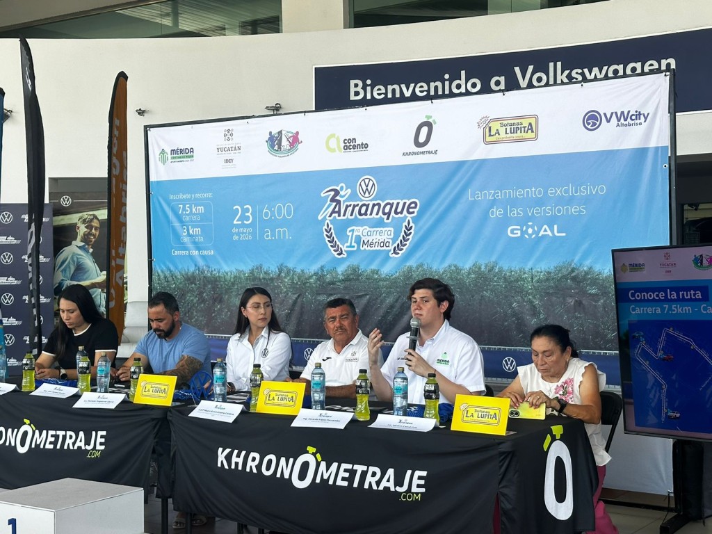 Anuncia Volkswagen carrera con causa en M&eacute;rida