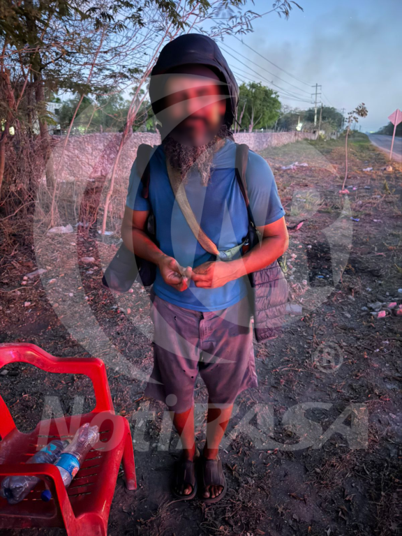 Un brasile&ntilde;o sin documentos caminaba desorientado, en Tizim&iacute;n
