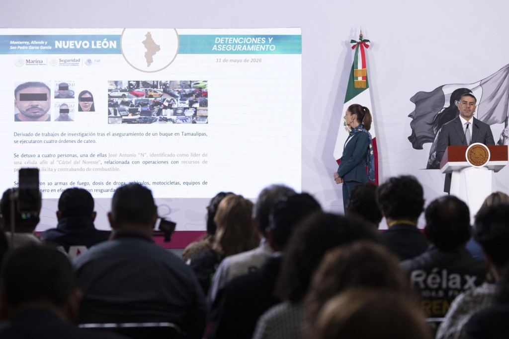 Coordinaci&oacute;n reduce 40% los homicidios dolosos, de septiembre 2024 a abril 2026, el abril m&aacute;s bajo en 11 a&ntilde;os: Claudia Sheinbaum