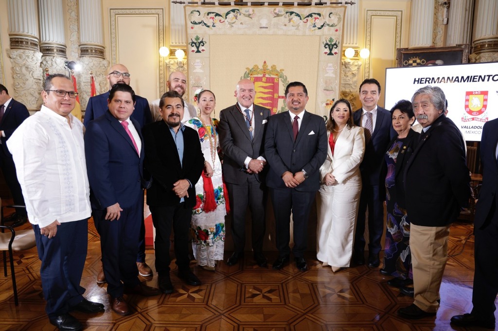 Formalizan las Valladolid de Yucat&aacute;n y Espa&ntilde;a su hermanamiento