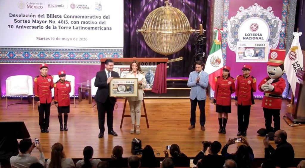 Loter&iacute;a Nacional celebra 70 a&ntilde;os de la Torre Latinoamericana