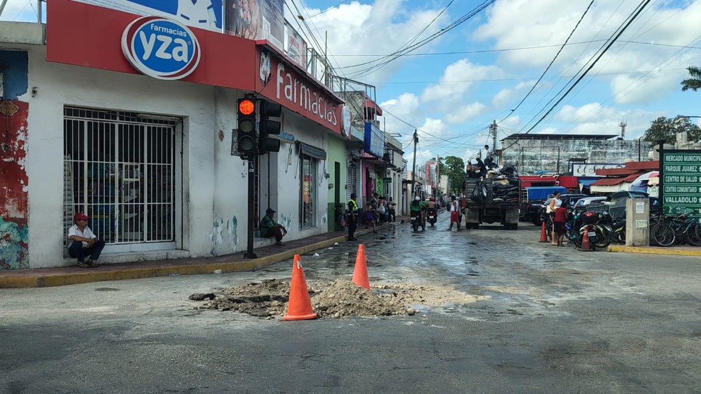 Garantizan atención rápida y eficiente en Tizimín, en reparación de fugas de agua