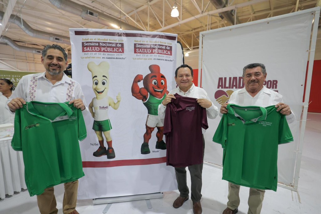 Inicia en Yucatán la Semana Nacional de Salud Pública 2026