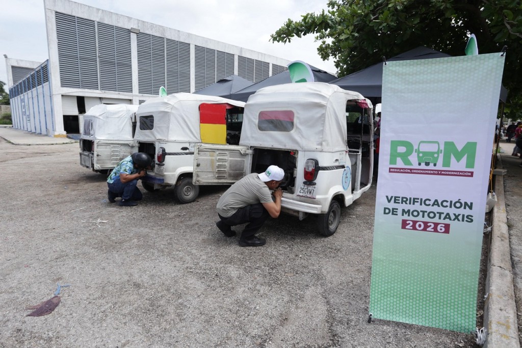Inicia la estrategia ROM para regularizar y ordenar servicio de mototaxis en M&eacute;rida