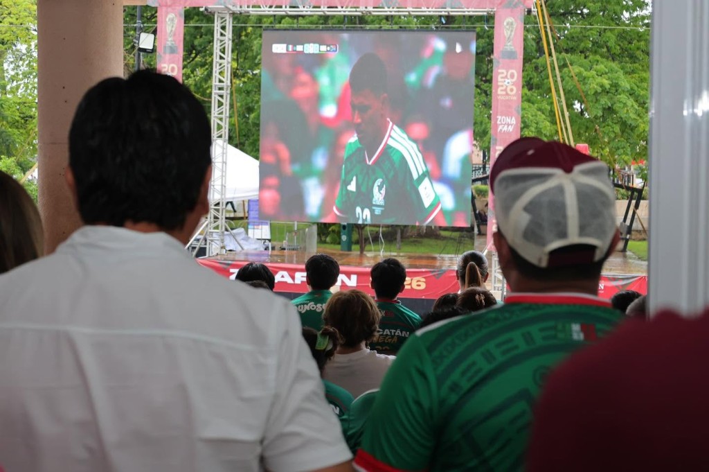 Vivió Tizimín con euforia el primer partido de México