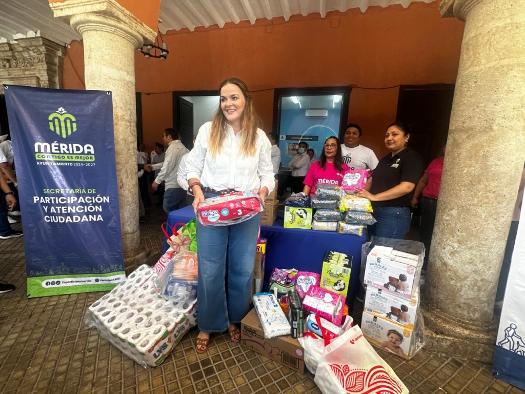 Instalan centro de acopio en apoyo a damnificados de Venezuela