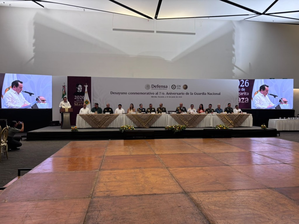 Refrenda Yucatán coordinación con la Guardia Nacional, y anuncian que una primaria llevará ese nombre.