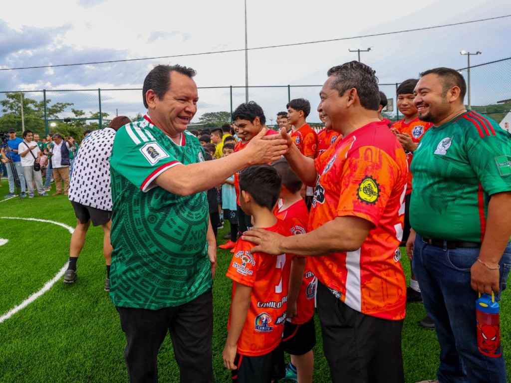 Llega Renacimiento Maya al sur de Yucatán con espacios deportivos que fortalecen a las comunidades