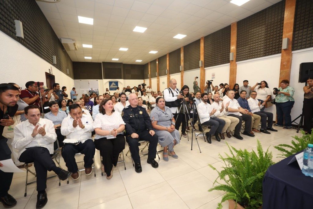 Recibe Policía de Mérida capacitación en Derechos Humanos