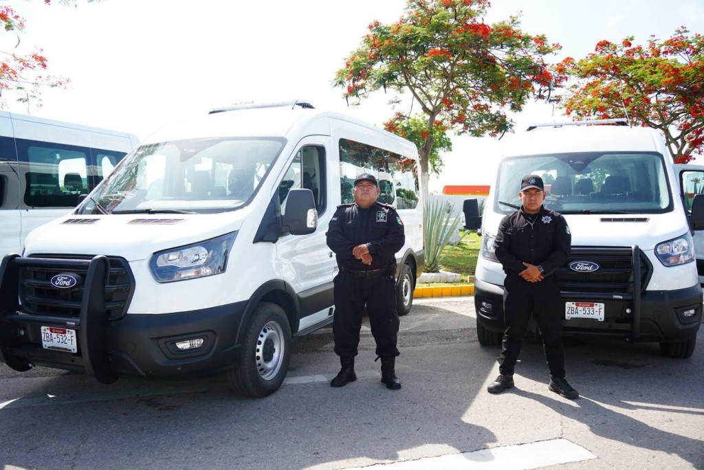 Llegan nuevas unidades policiales a Tizimín para reforzar la vigilancia
