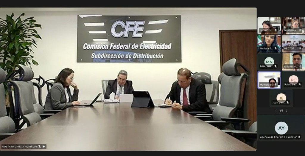 Encabeza Gobierno del Estado coordinación con la CFE