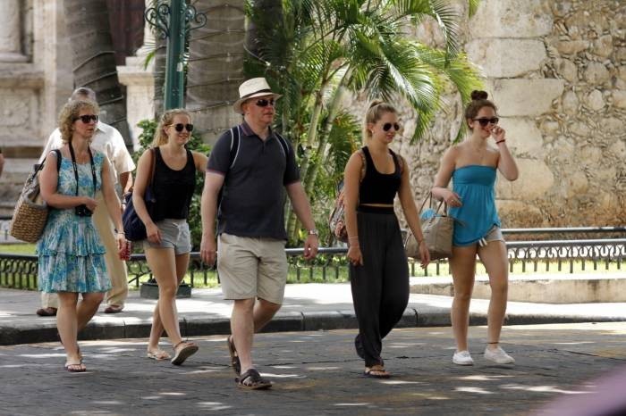 Empiezan a llegar los turistas a Yucatán