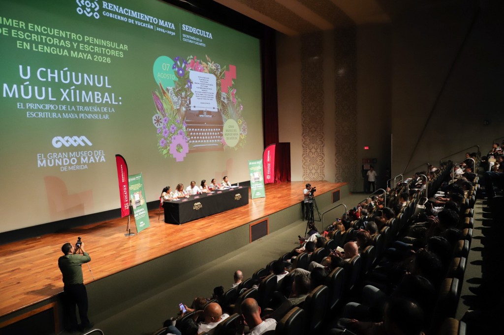 Inauguran el Primer Encuentro Peninsular de Escritoras y Escritores en Lengua Maya 2026