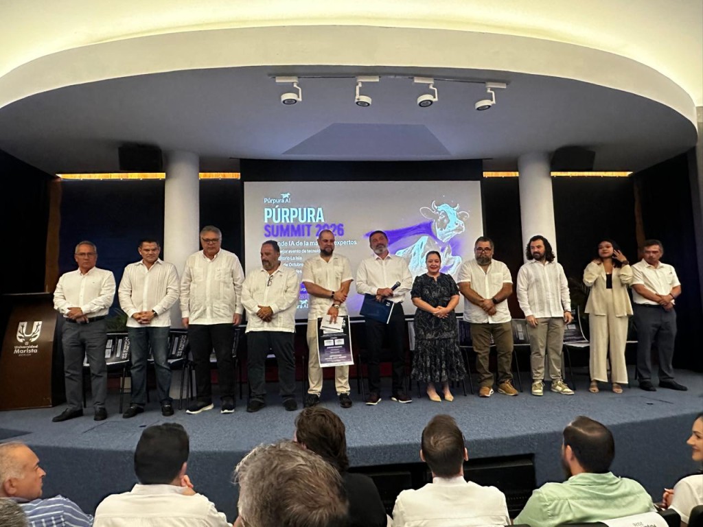 Presentan en M&eacute;rida la primera edici&oacute;n del P&uacute;rpura Summit 2026