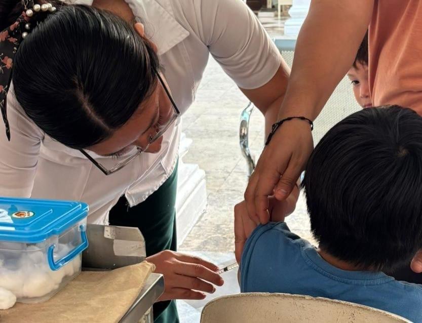 Recuerda IMSS Yucatán importancia de vacunar a menores de edad contra poliomielitis