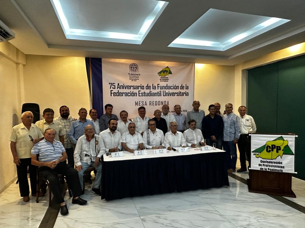 Celebran 75 aniversario de la fundaci&oacute;n de la Federaci&oacute;n Estudiantil Universitaria