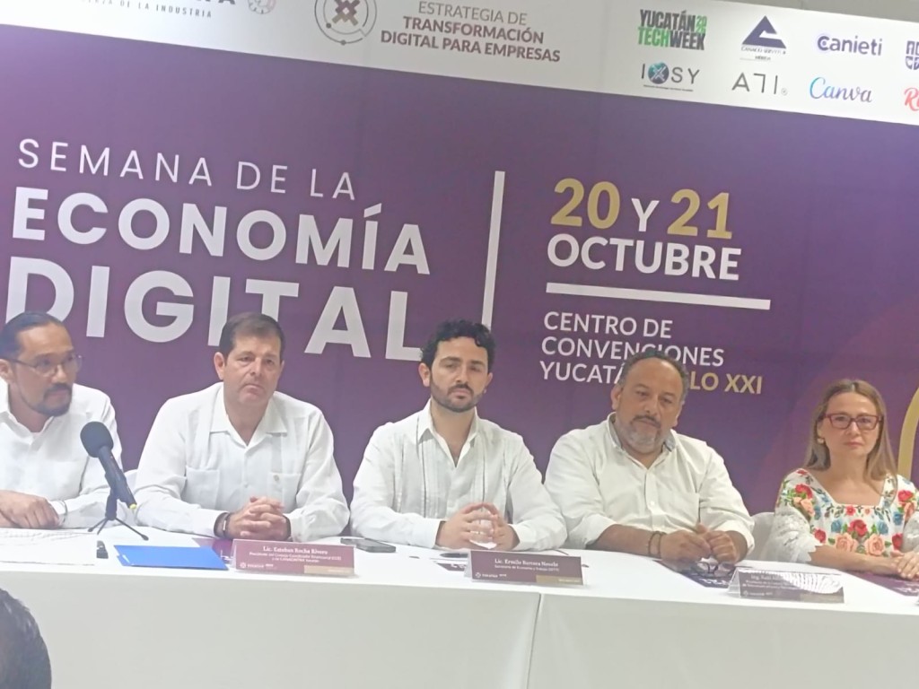 Ser&aacute;n 20 y 21 de octubre los d&iacute;as de la Econom&iacute;a Digital, en Yucat&aacute;n