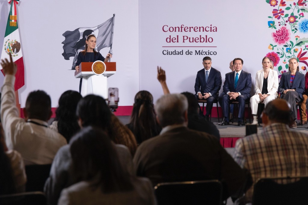 Anuncia la presidenta Sheinbaum grupo de trabajo para que plataformas digitales eliminen y proh&iacute;ban contenidos violentos