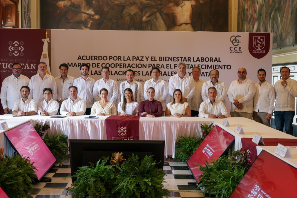 Renacimiento Maya une a trabajadores y empresas para fortalecer la paz laboral en Yucat&aacute;n