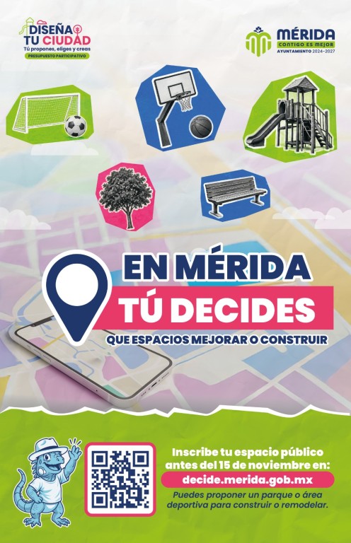 Abre M&eacute;rida convocatoria &ldquo;Dise&ntilde;a tu Ciudad 2027&rdquo;